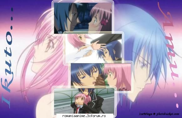 amu and ikuto    