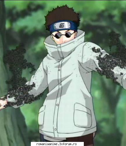 shino aburame este foarte sinistru