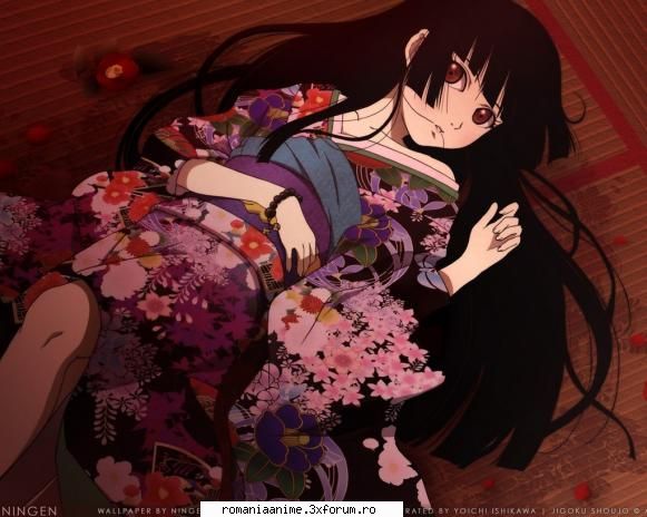 Ai Enma - Fata Iadului a fost primul meu anime vazut pe - ♣ Jigoku Shoujo (Hell girl) ♣