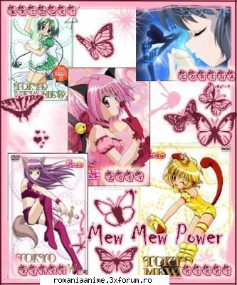 Despre anime - alta poza cu mew mew power :D - ♣ Tokyo Mew Mew(Mew Mew Power) ♣