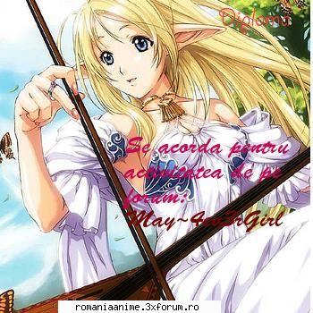 Diplome pentru activitate - Asa...Si pentru May~4ev3rGirl^^...Sper sa-ti - � Diplome �