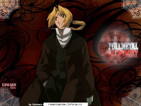 Edward Elric - imi place mult caracterul lui - ♣ Full Metal Alchemist ♣