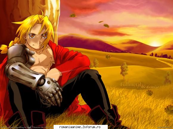 Edward Elric - preferatul meu 1 - ♣ Full Metal Alchemist ♣