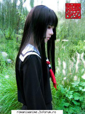 eu ador acest anime asa ca mam decis sa pun niste poze cosplay cu el :d jigoku shoujo