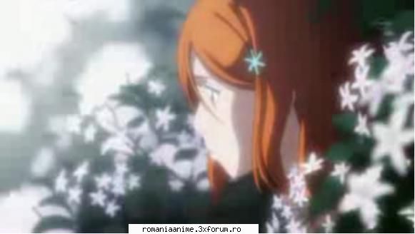 aham, am descoperit imi place zanpakotou lui rukia sode no shirayuki. orihime inoue