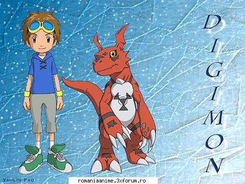 trimit poze cu iel takato si guilmon