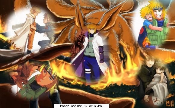 Yondaime - Yondaime a fost al patrulea Hockage si tatal lui - ♣ Naruto ♣