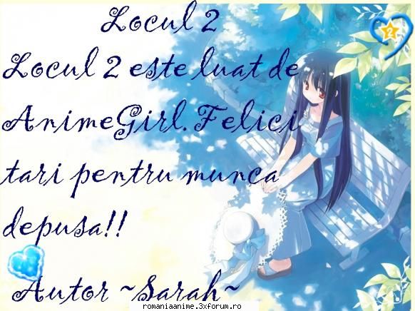 concurs (inchis) - ~Sarah~ - Θ Recycle Bin/Subiecte inchise Θ