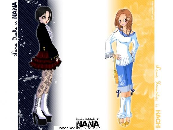 poze cu Nana Osaki shi Nana Komatsu - Nana - ♣ Nana ♣